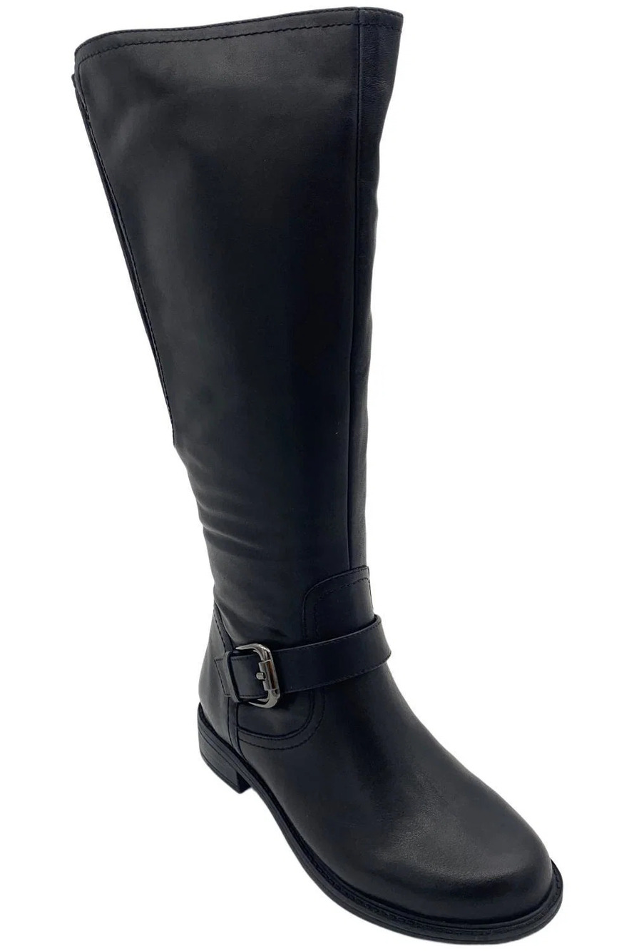 David Tate Women's Branson - Extra Wide Shaft Black - Extra Wide